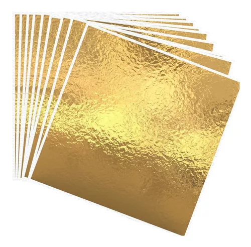 Hojas de Imitación Oro - Paquete x 25 unidades